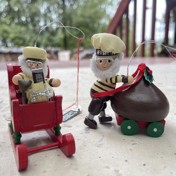 Vintage Set Of 18 Hershey’s Chocolate Christmas Ornaments by Kurt Adler - Picture 2 of 12